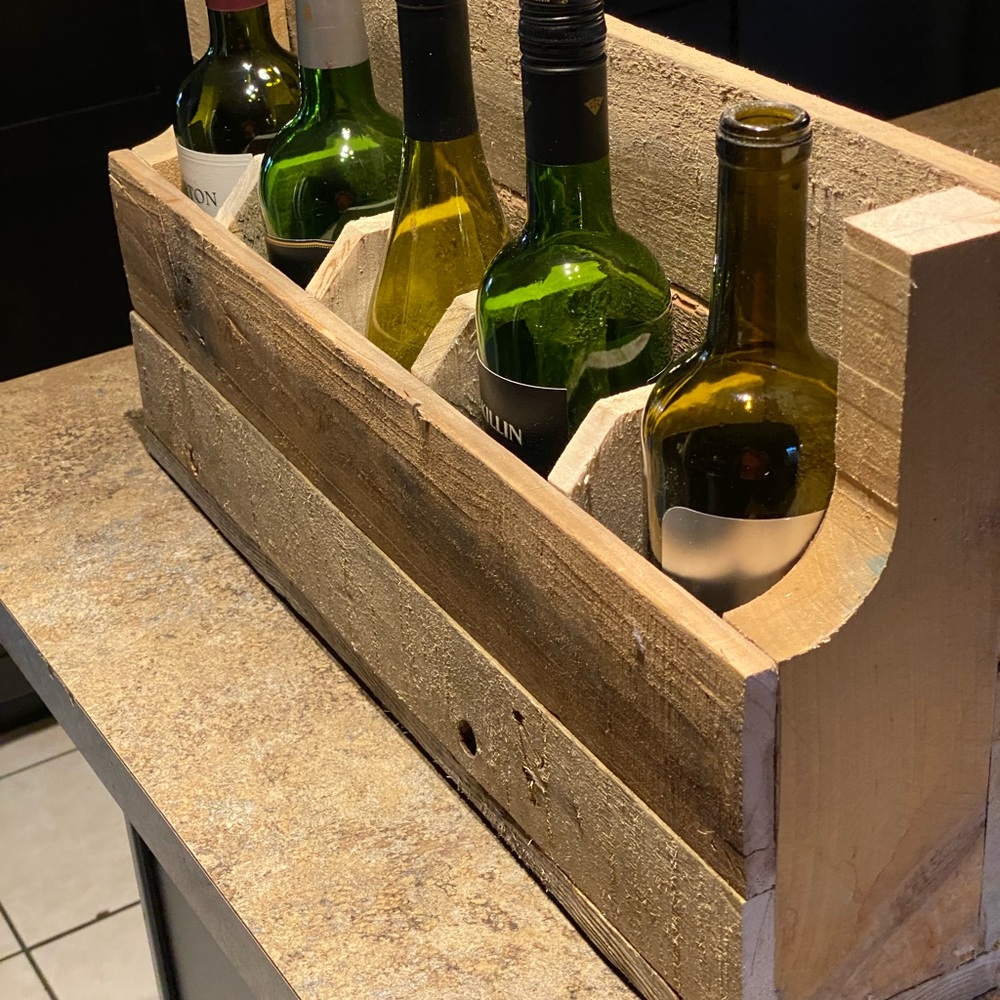 Countertop wine ‘rack’